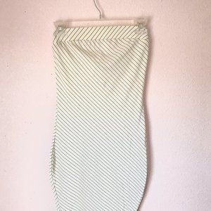 Strapless Pinstripe Dress/Skirt